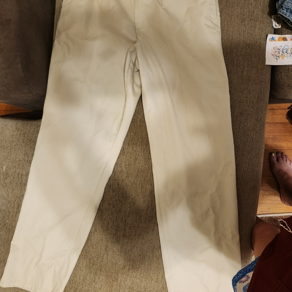 Falls Creek Men's Light Tan Chinos 34x34